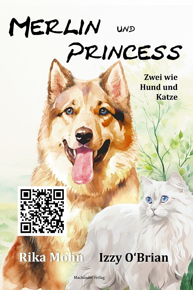 Merlin und Princess 1 mit QR